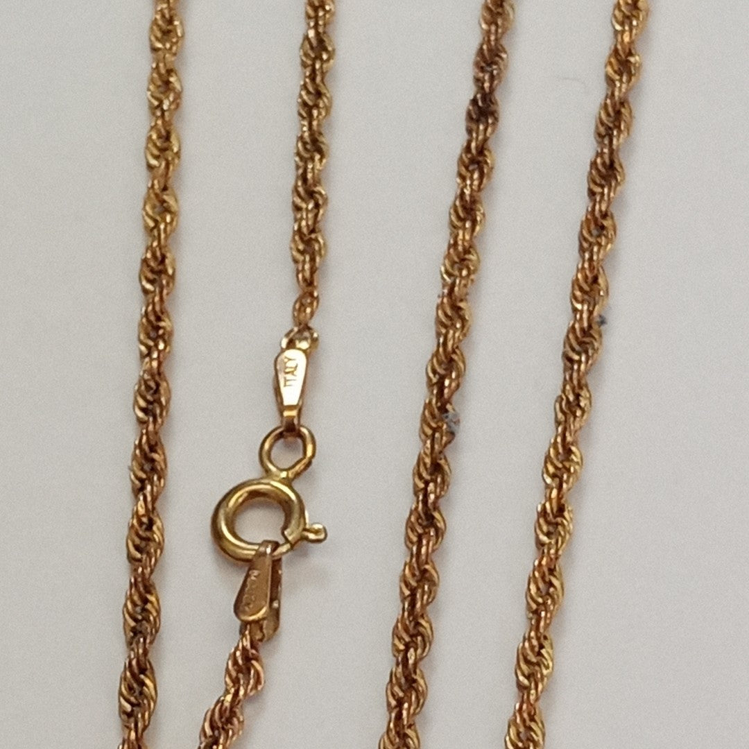 CADENA ORO 10 K 2.1 GRMS (SEMINUEVO)