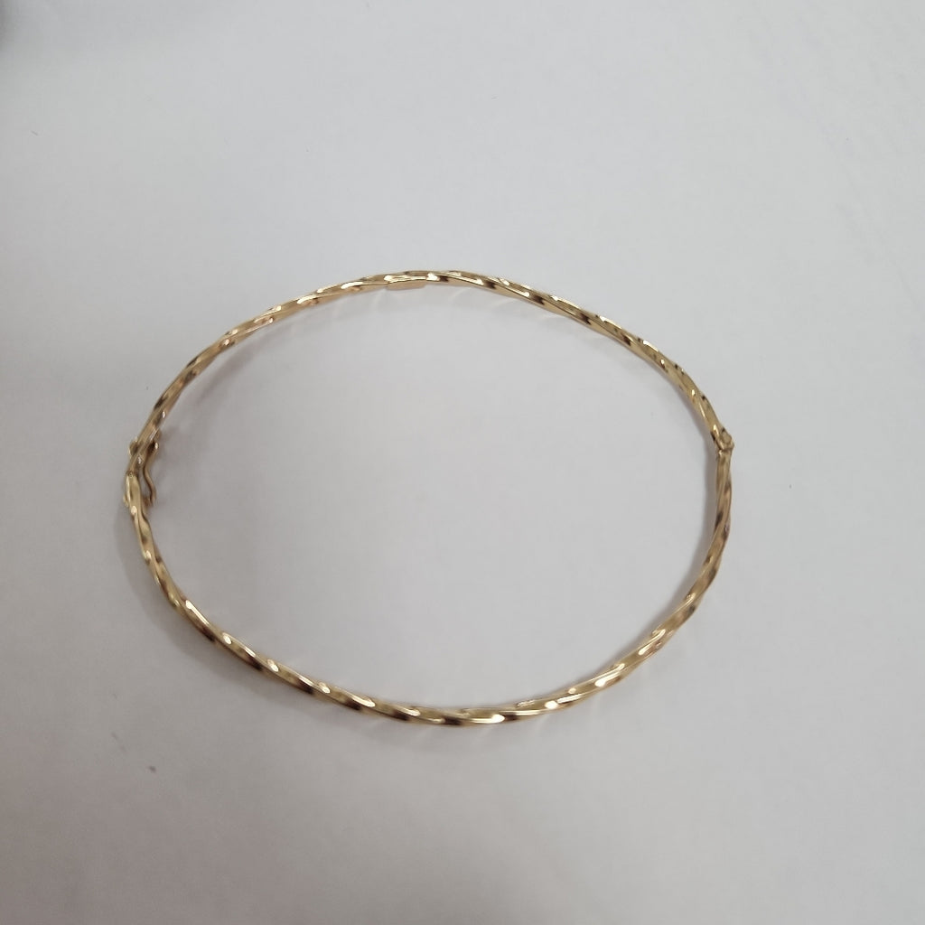 PULSERA RIGIDA ORO 14 K 3.7 GRMS (SEMINUEVO)