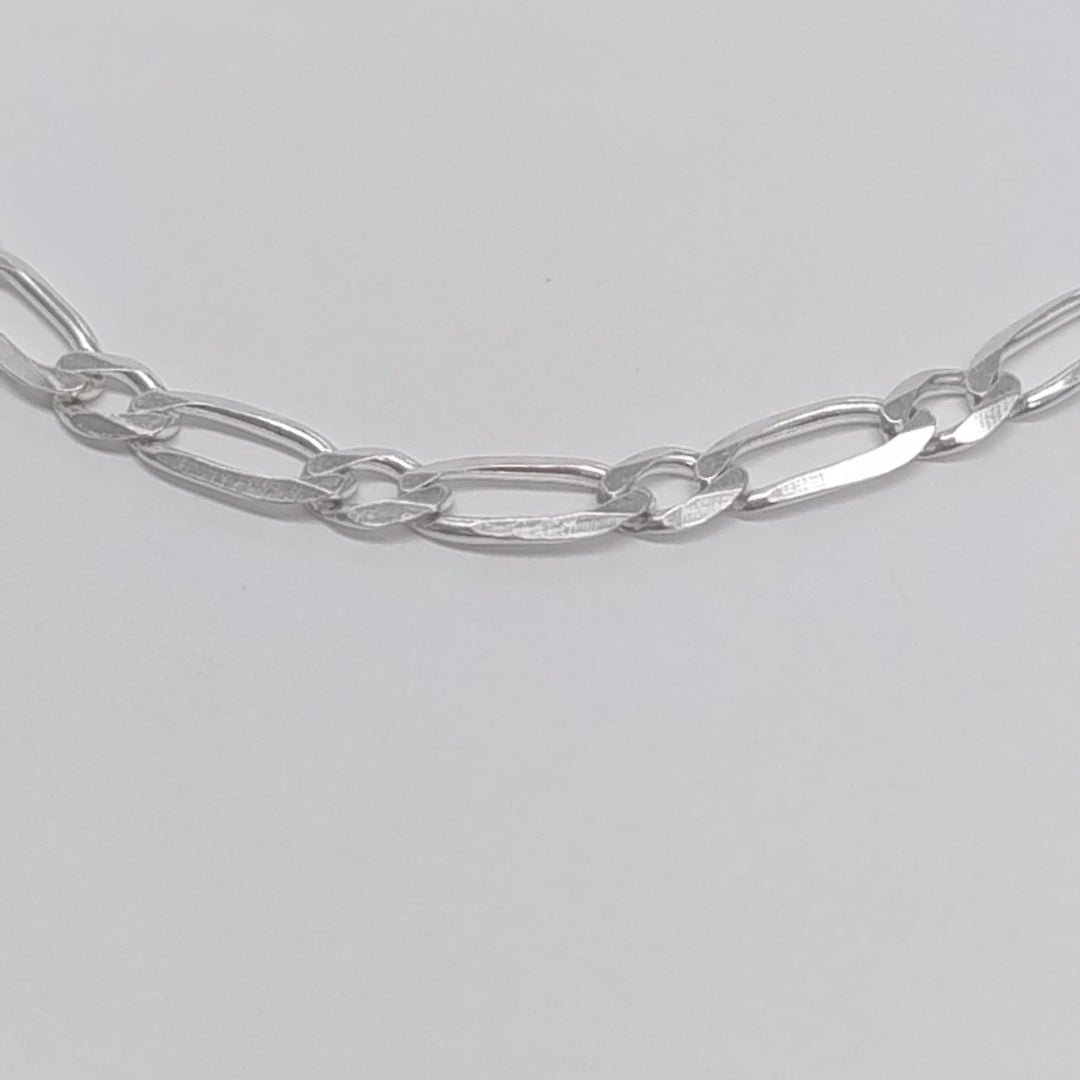 PULSERA TEJIDO 1X1 PLATA .925 18 CM 3.5 GR (NUEVO)