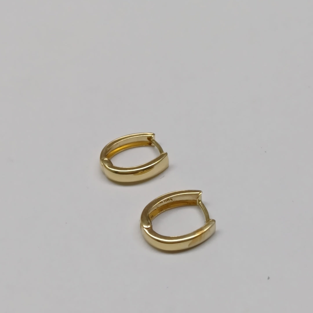ARRACADAS PAR ORO 14 K 1.1 GRMS (SEMINUEVO)