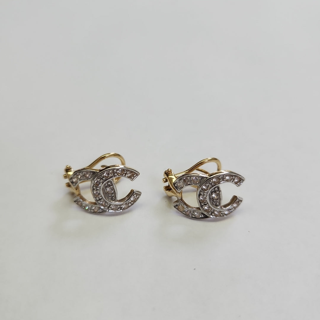 ARETES PAR ORO 14 K 3,90 GRMS (SEMINUEVO)