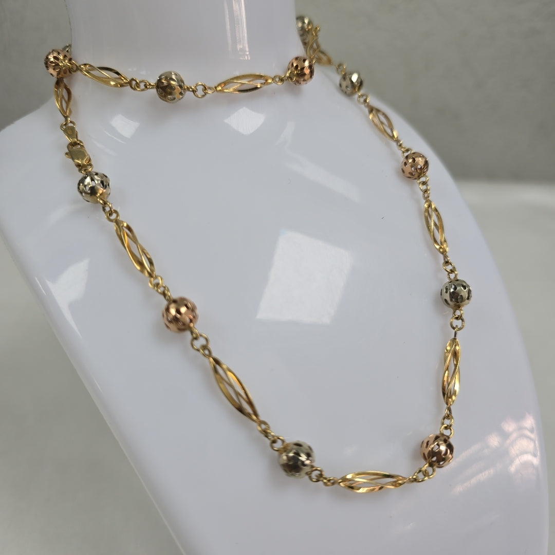 COLLAR ORO 14 K 16.2 GRMS (SEMINUEVO)