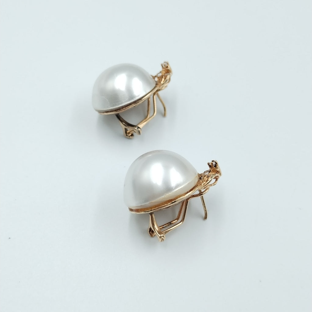 ARETES PAR ORO 14 K 10.4 GRMS (SEMINUEVO)