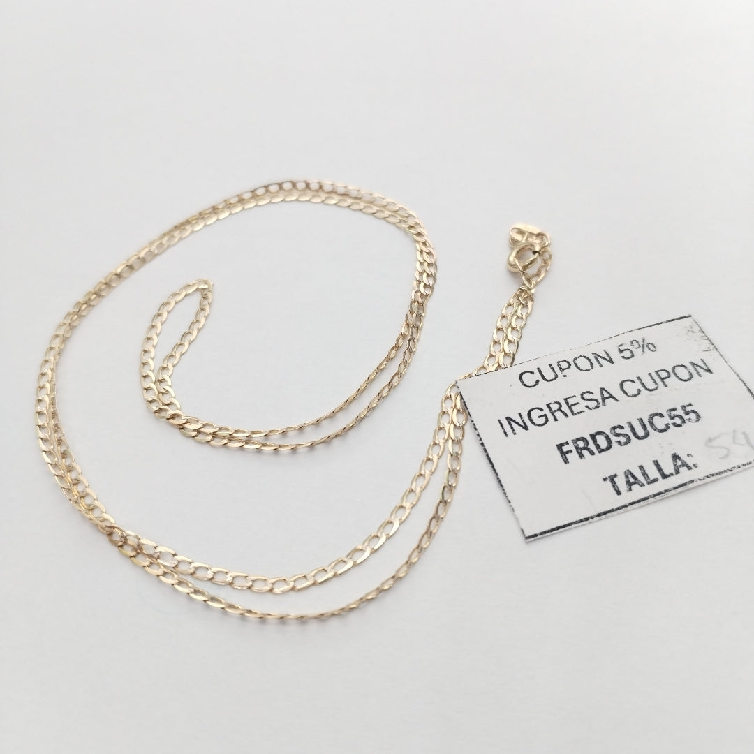 CADENA ORO 14 K 2,40 GRMS (SEMINUEVO)