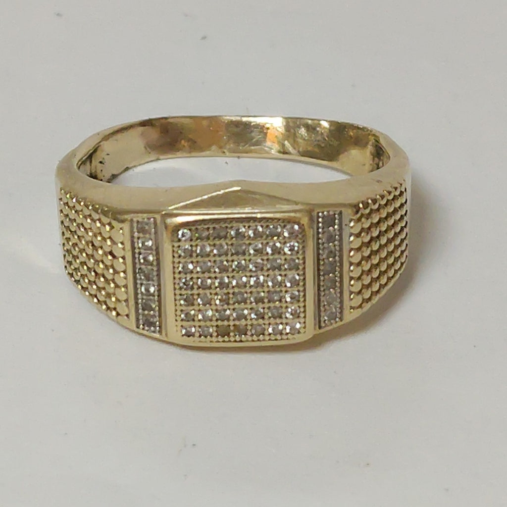 ANILLO ORO 10 K 7,20 GRMS (SEMINUEVO)