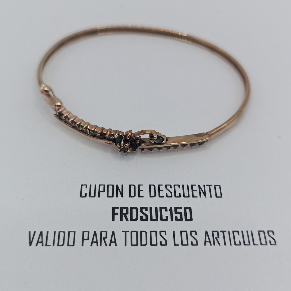 PULSERA RIGIDA ORO 10 K 5.5 GRMS (SEMINUEVO)