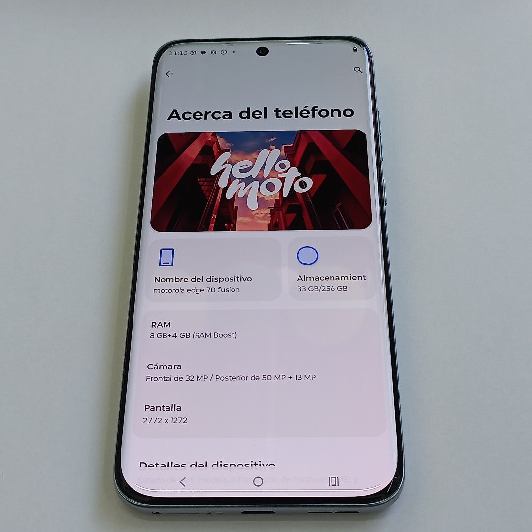 CELULAR MOTOROLA EDGE 70 FUSION XT2605-4 (2026) 256 GB 8 GB RAM (SEMINUEVO)