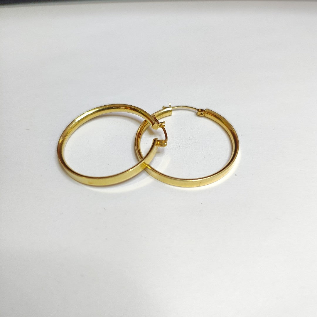 ARRACADAS PAR ORO 14 K 4,30 GRMS (SEMINUEVO)