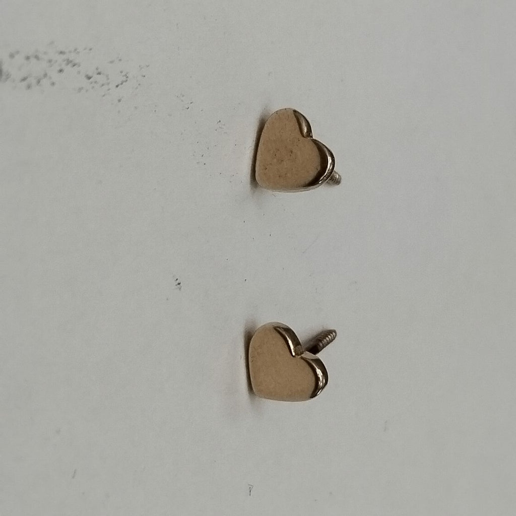 ARETES PAR ORO 14 K 0.5 GRMS (SEMINUEVO)