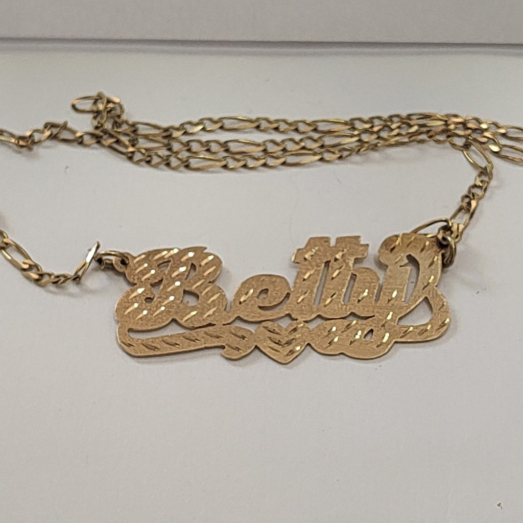 CADENA, DIJE ORO 14 K 7.7 GRMS (SEMINUEVO)