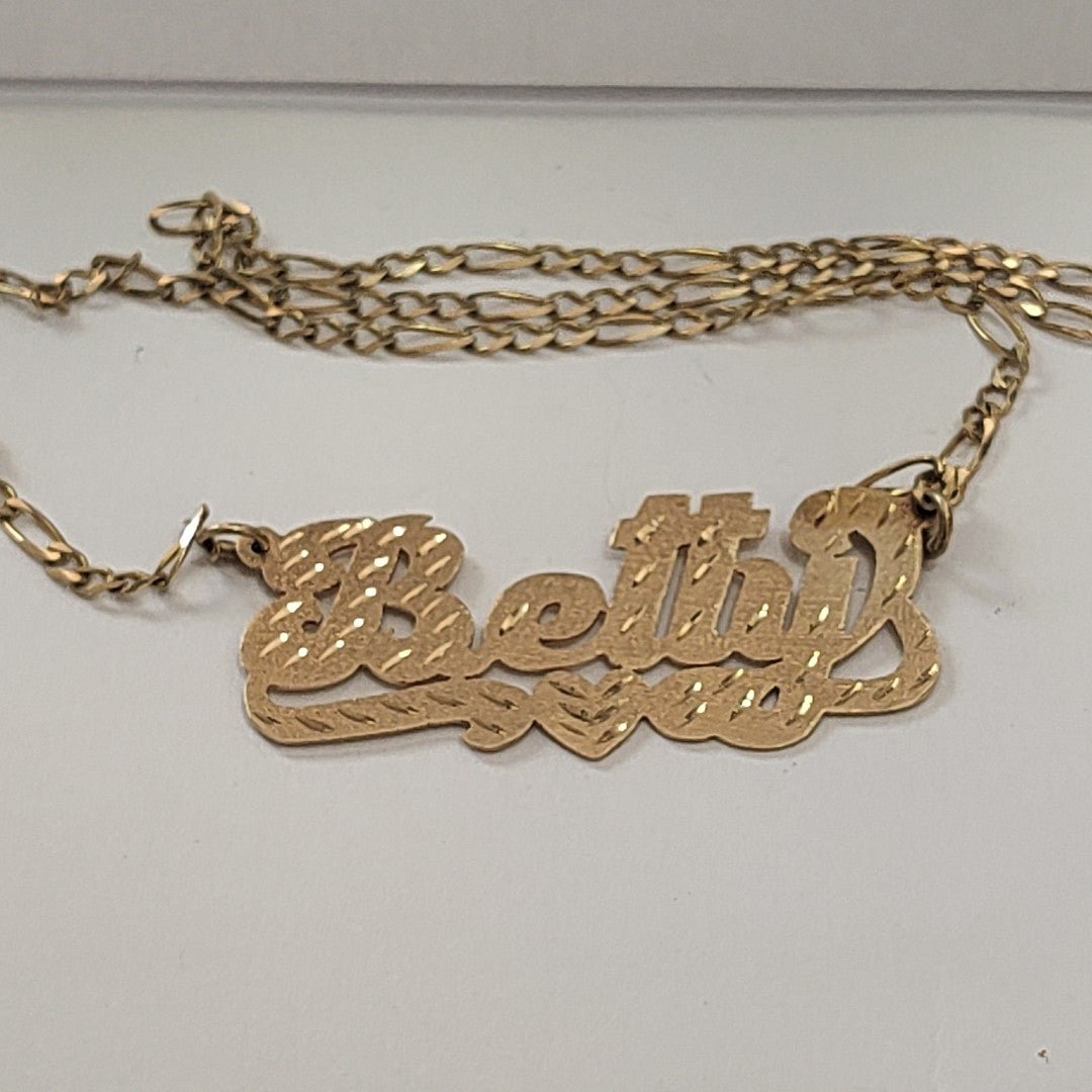 CADENA, DIJE ORO 14 K 7.7 GRMS (SEMINUEVO)