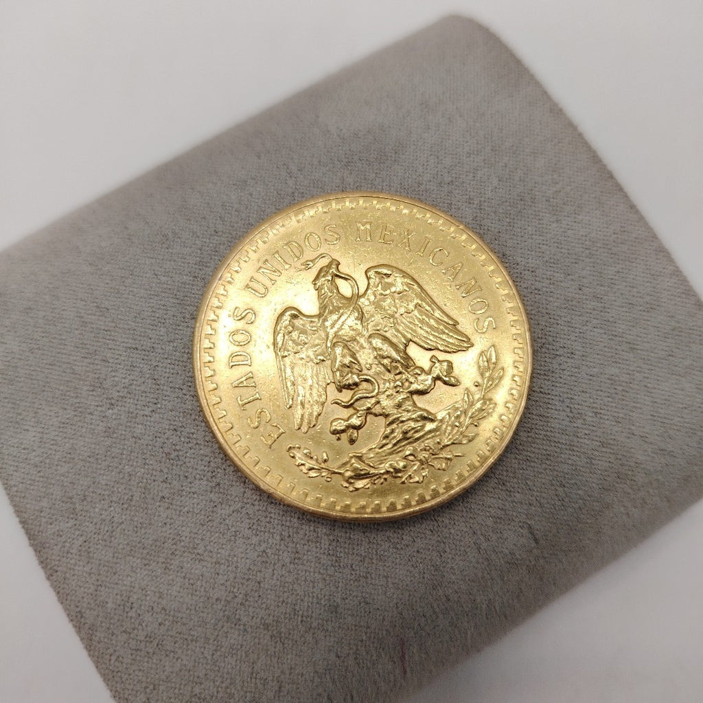 K1 41.6 GRMS 21 K IDENTIFICACIÓN MONEDA NOMINATIVA MONEDAS PESOS 50 PESOS (SEMINUEVO)