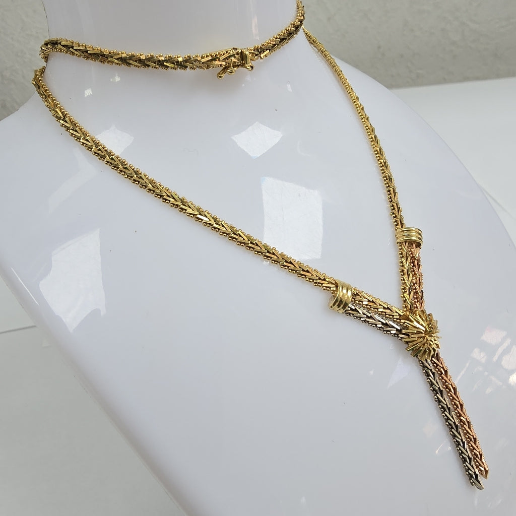 GARGANTILLA ORO 14 K 18.6 GRMS (SEMINUEVO)