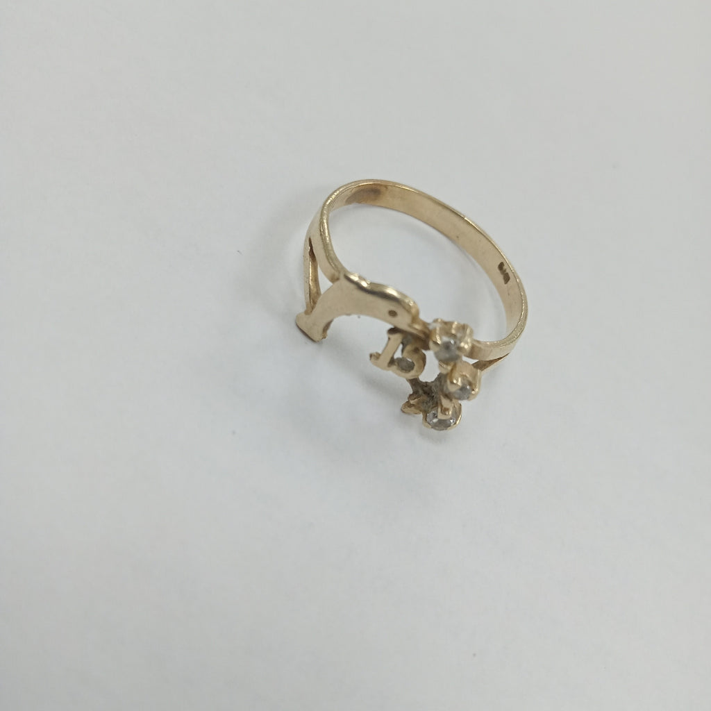 ANILLITO ORO 10 K 2,00 GRMS (SEMINUEVO)