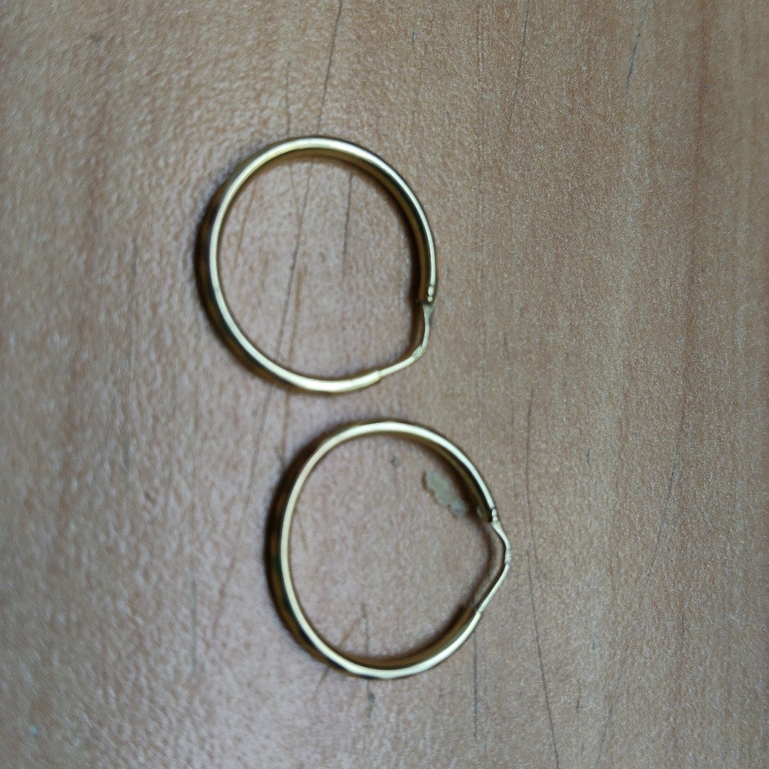 ARRACADAS PAR ORO 10 K 0.9 GRMS (SEMINUEVO)