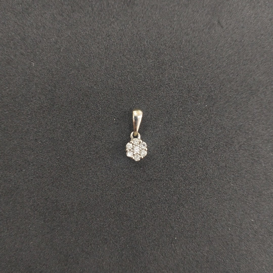 DIJE ORO BLANCO 14 K 0,70 GRMS (SEMINUEVO)