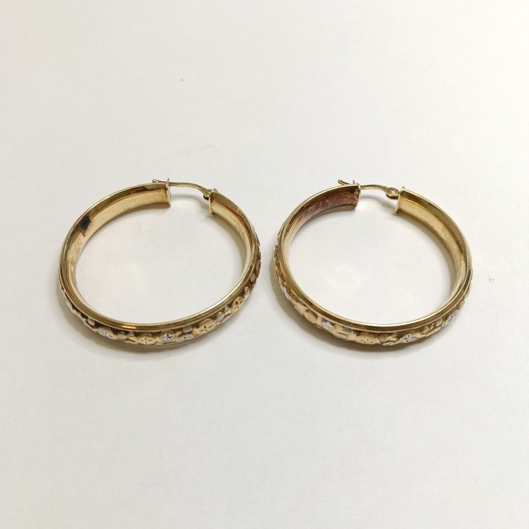 ARRACADAS PAR ORO 14 K 5,30 GRMS (SEMINUEVO)