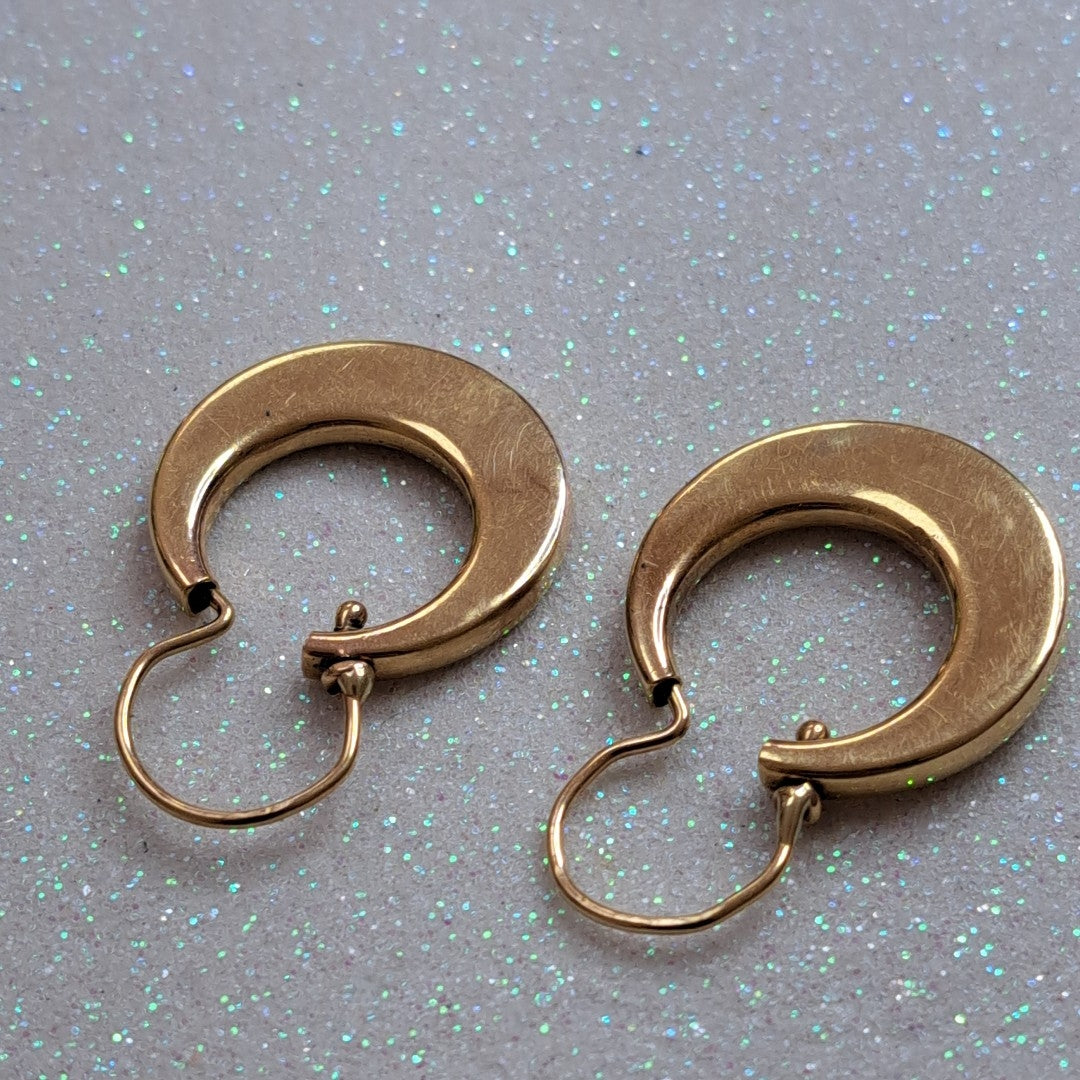 ARRACADAS PAR ORO 10 K 3,50 GRMS (SEMINUEVO)