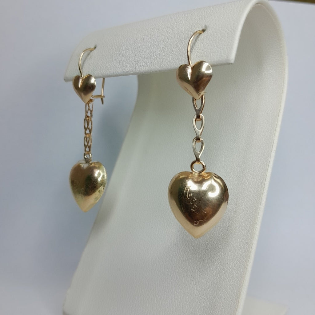 ARETES PAR ORO 8 K 3.5 GRMS (SEMINUEVO)