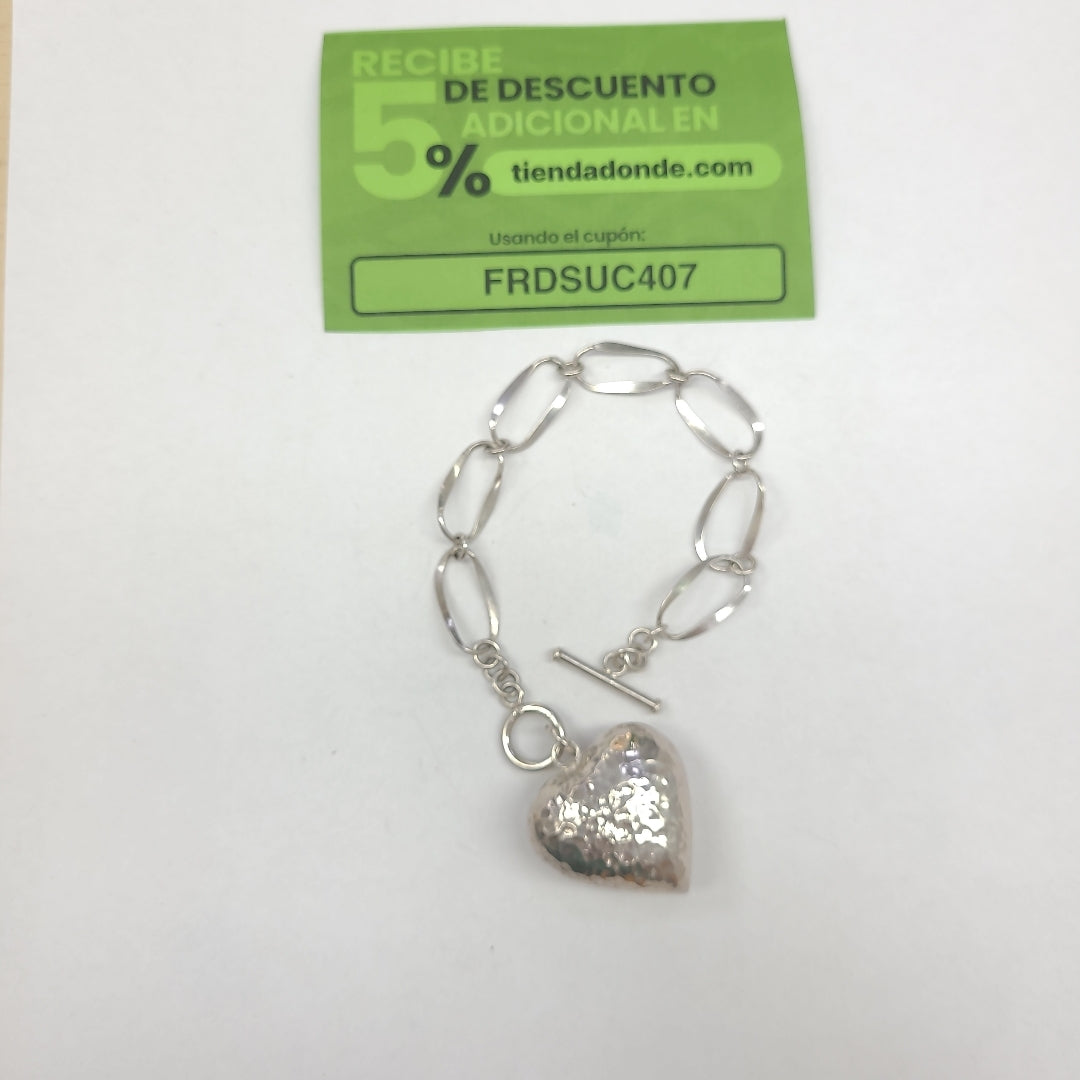 PULSERA PLATA 16.5 GRMS (SEMINUEVO)
