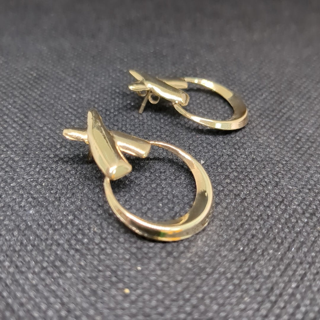 ARETES PAR ORO 10 K 2.7 GRMS (SEMINUEVO)