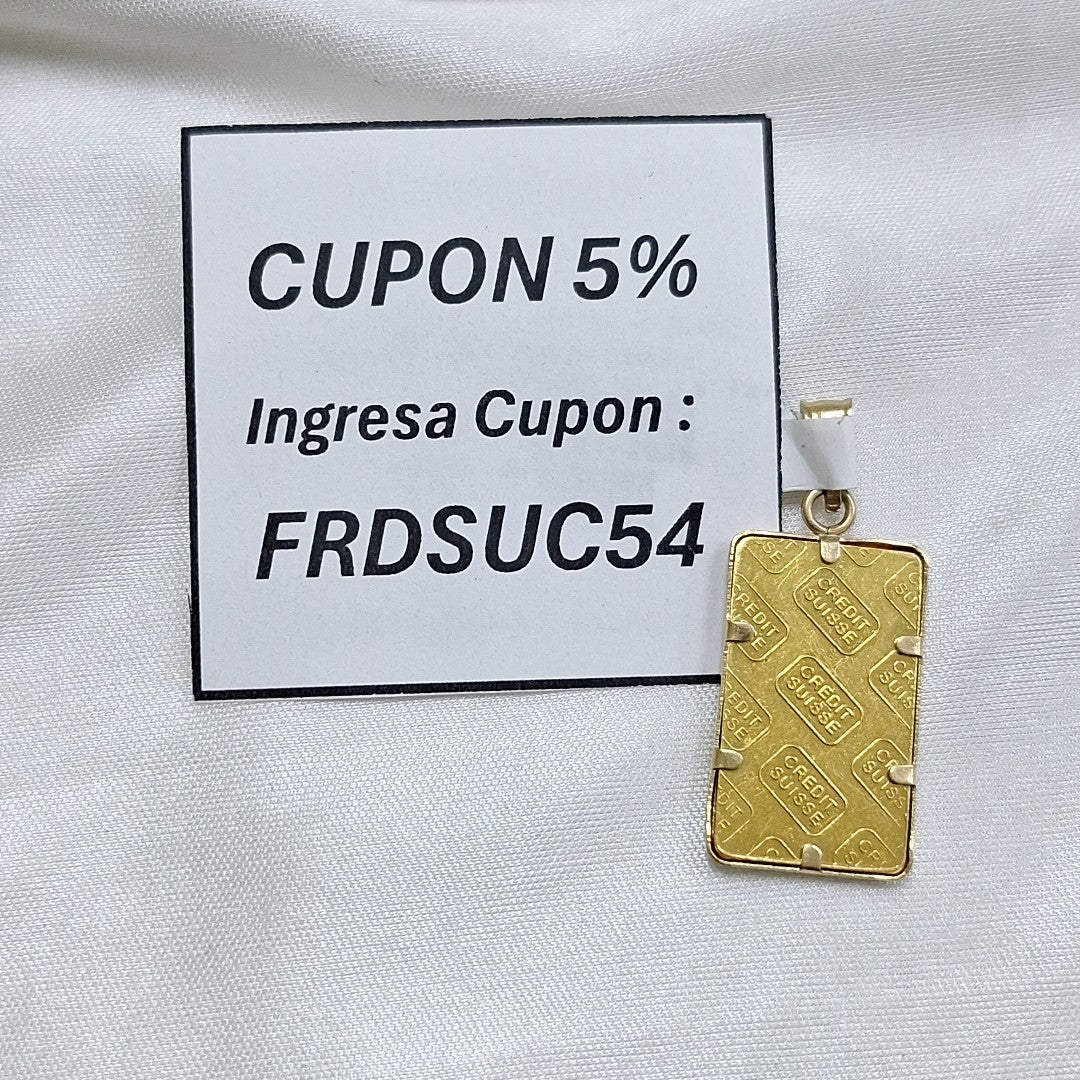 DIJE ORO 14 K 2.5 GRMS (SEMINUEVO)