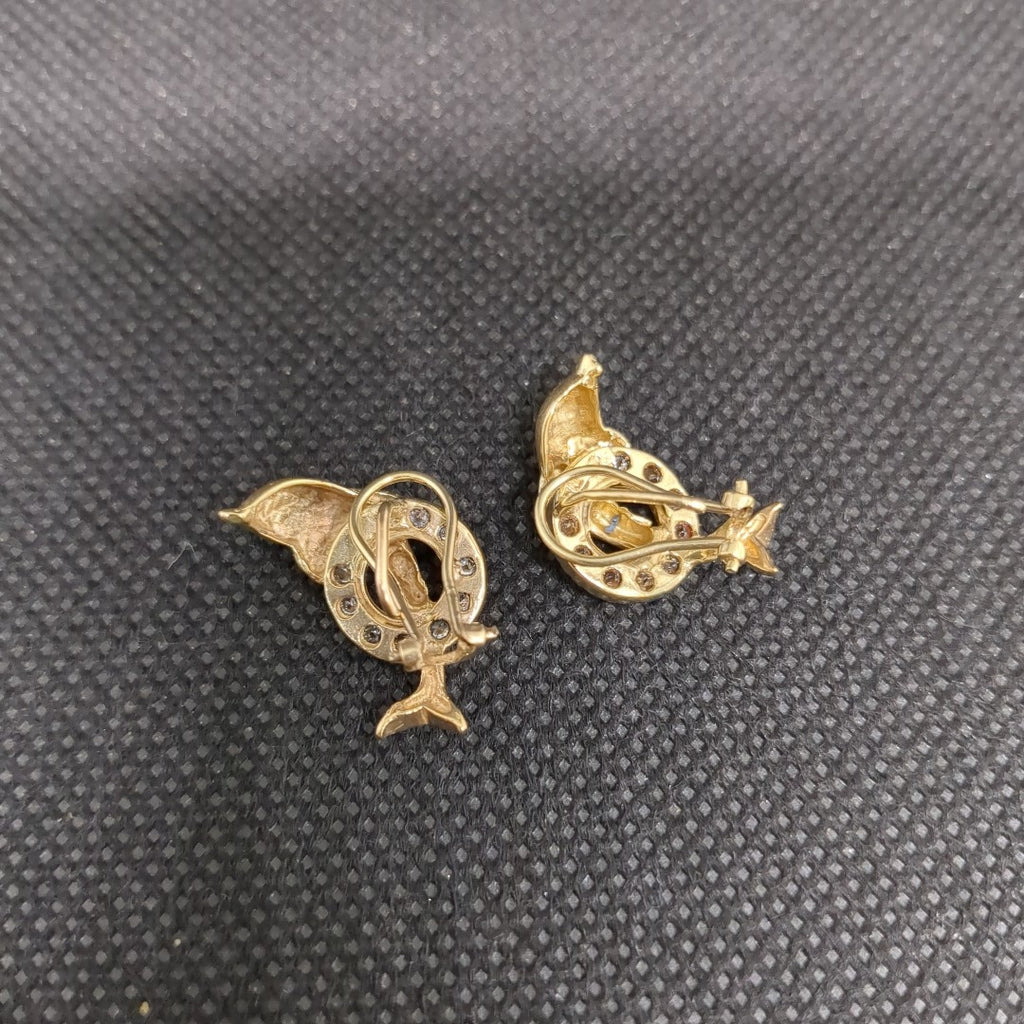 ARETES PAR ORO 10 K 4.9 GRMS (SEMINUEVO)