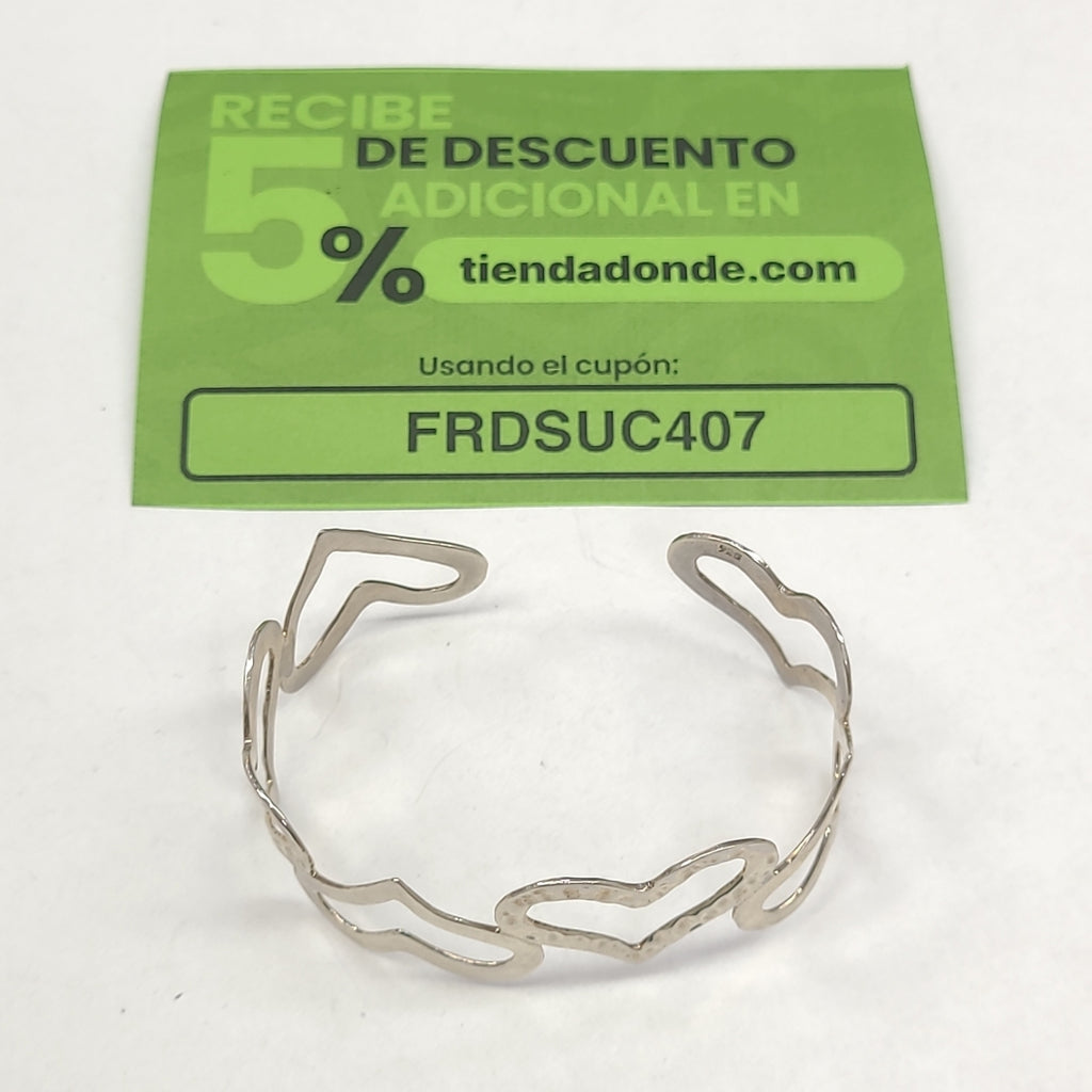 PULSERA RIGIDA PLATA 10.3 GRMS (SEMINUEVO)