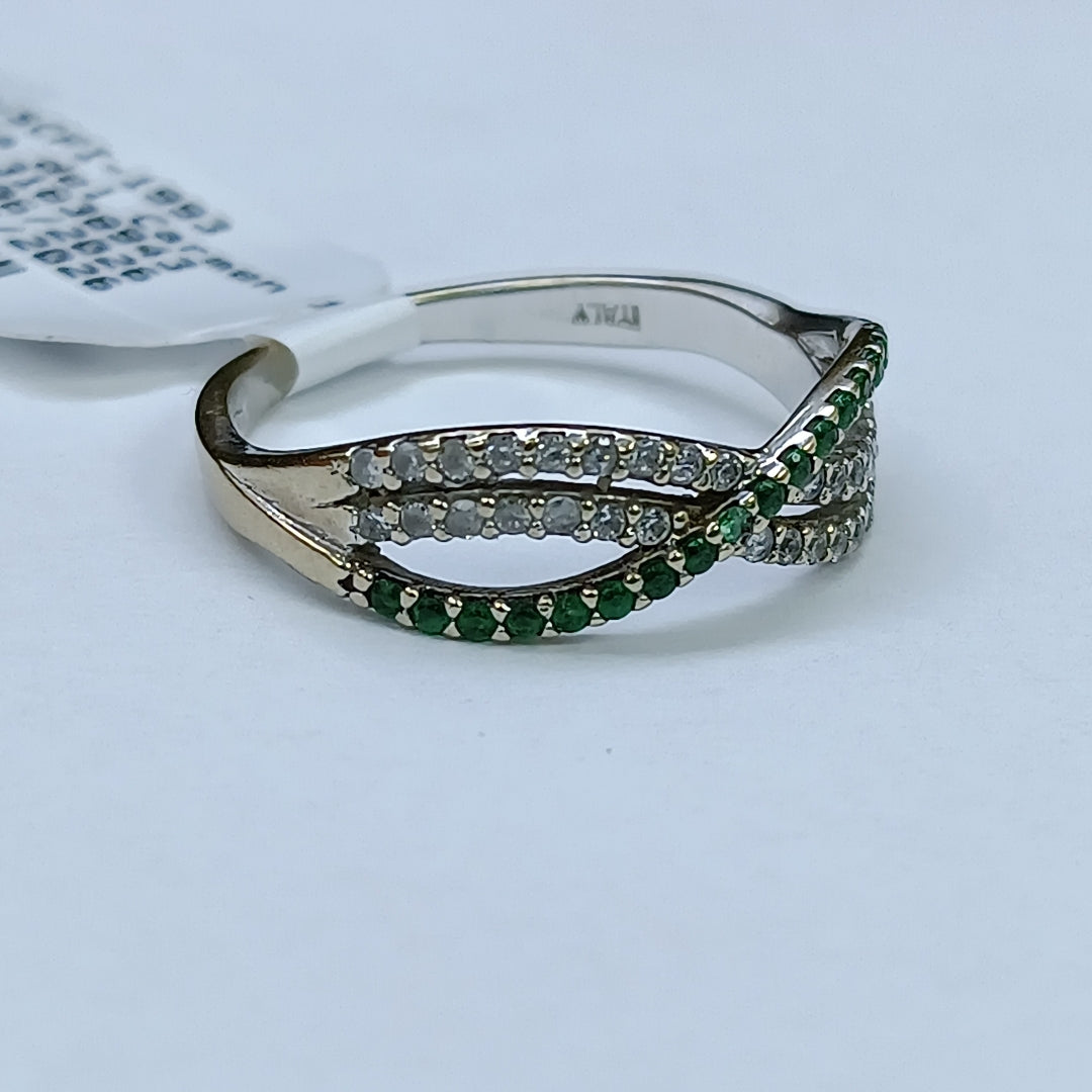 ANILLITO ORO BLANCO 14 K 2 GRMS (SEMINUEVO)