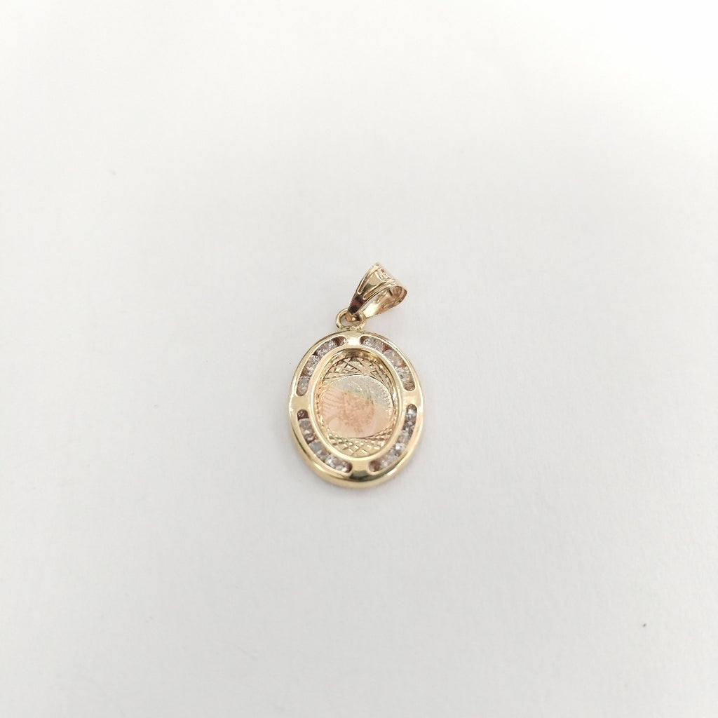 MEDALLA RELIGIOSA ORO 14 K 0,80 GRMS (SEMINUEVO)