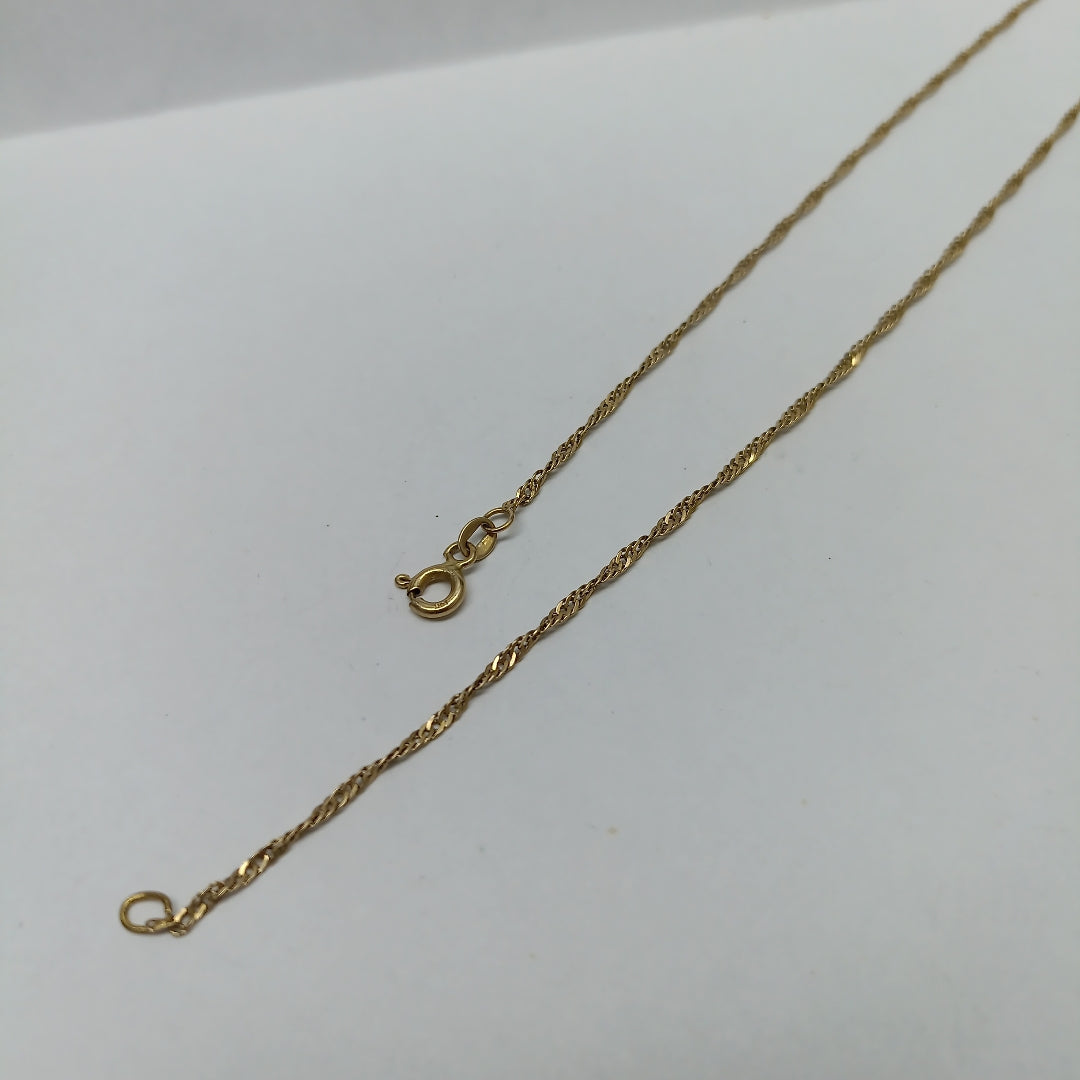 CADENA ORO 14 K 2 GRMS (SEMINUEVO)
