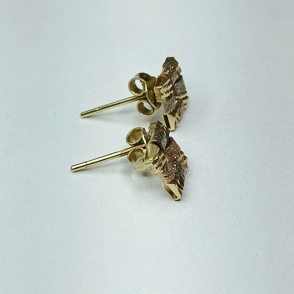 ARETES PAR ORO 14 K 1,70 GRMS (SEMINUEVO)