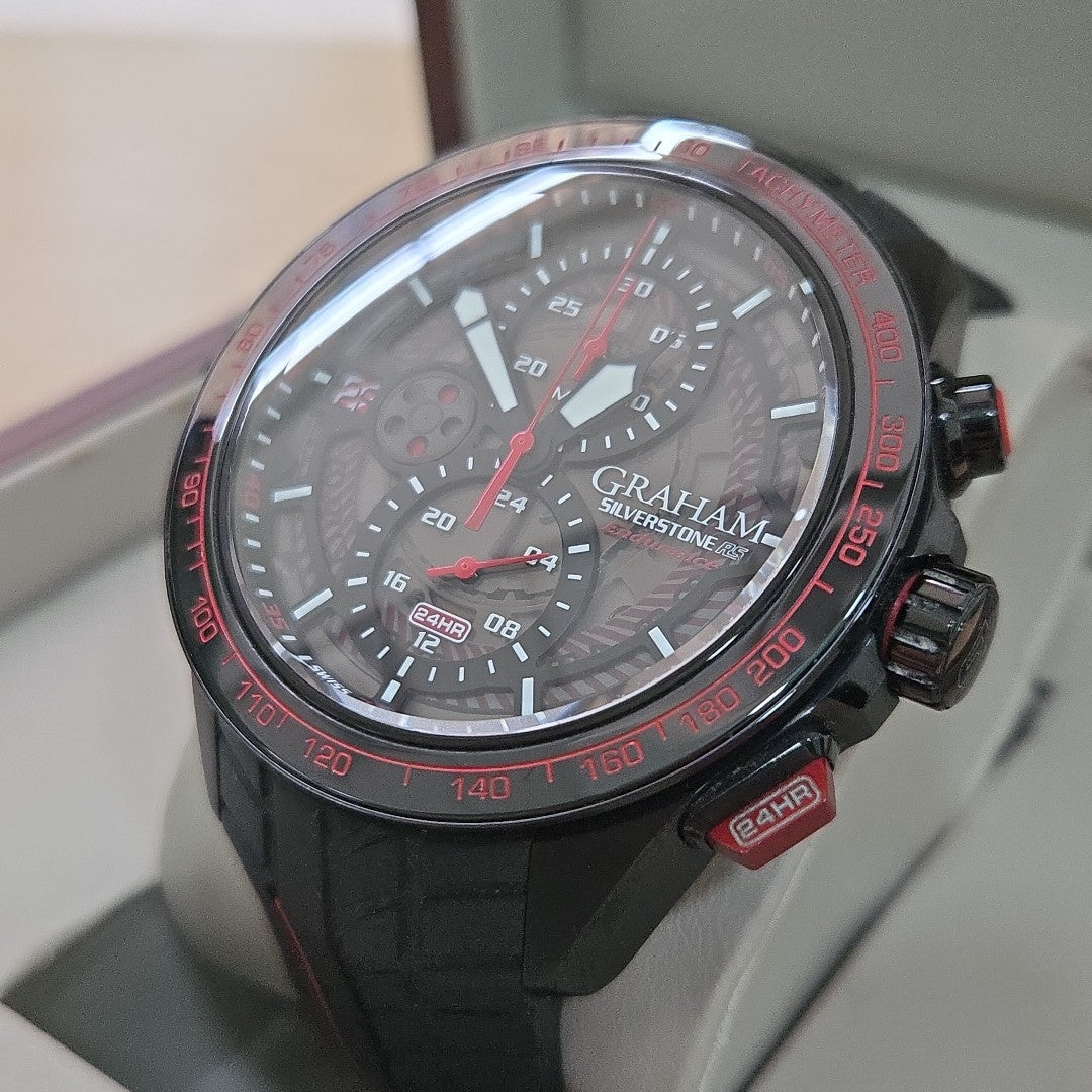 RELOJ CABALLERO GRAHAM MODELO SILVERSTONE (SEMINUEVO)