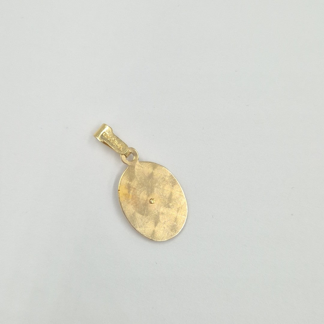 MEDALLA RELIGIOSA ORO, ORO COMBINADO 14 K 1.3 GRMS (SEMINUEVO)