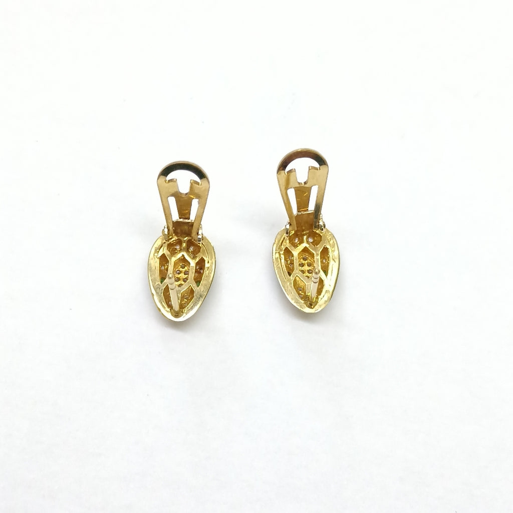 ARETES PAR ORO 14 K 3.7 GRMS (SEMINUEVO)