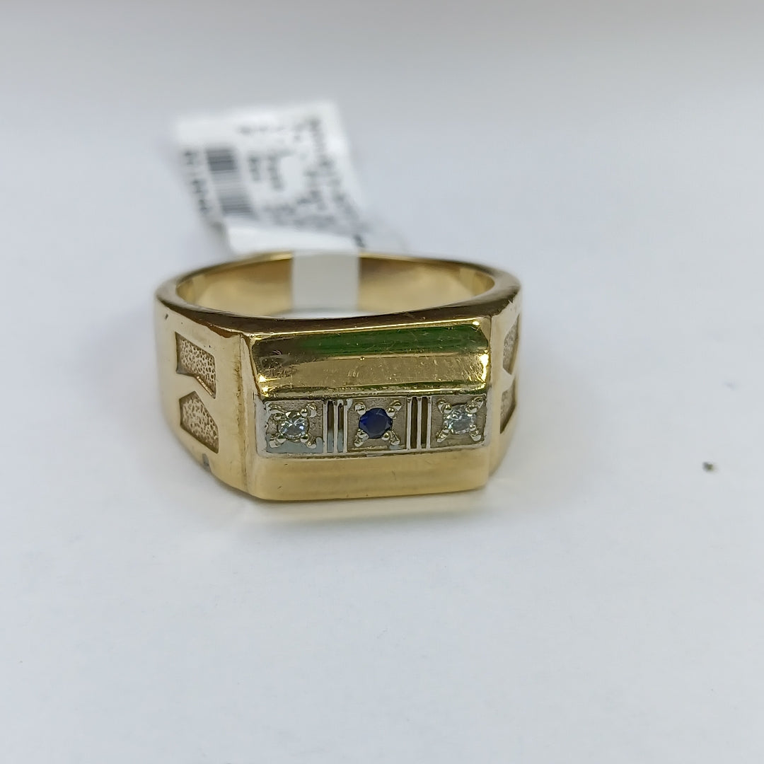 ANILLO ORO 10 K 16.3 GRMS (SEMINUEVO)