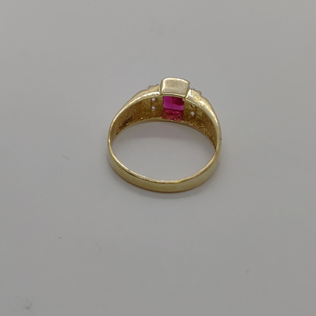 ANILLO ORO 14 K 4.4 GRMS (SEMINUEVO)