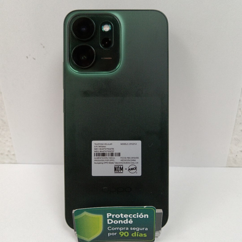 CELULAR OPPO RENO 14 F CPH2743 (2025) 256 GB 12 GB RAM (SEMINUEVO)