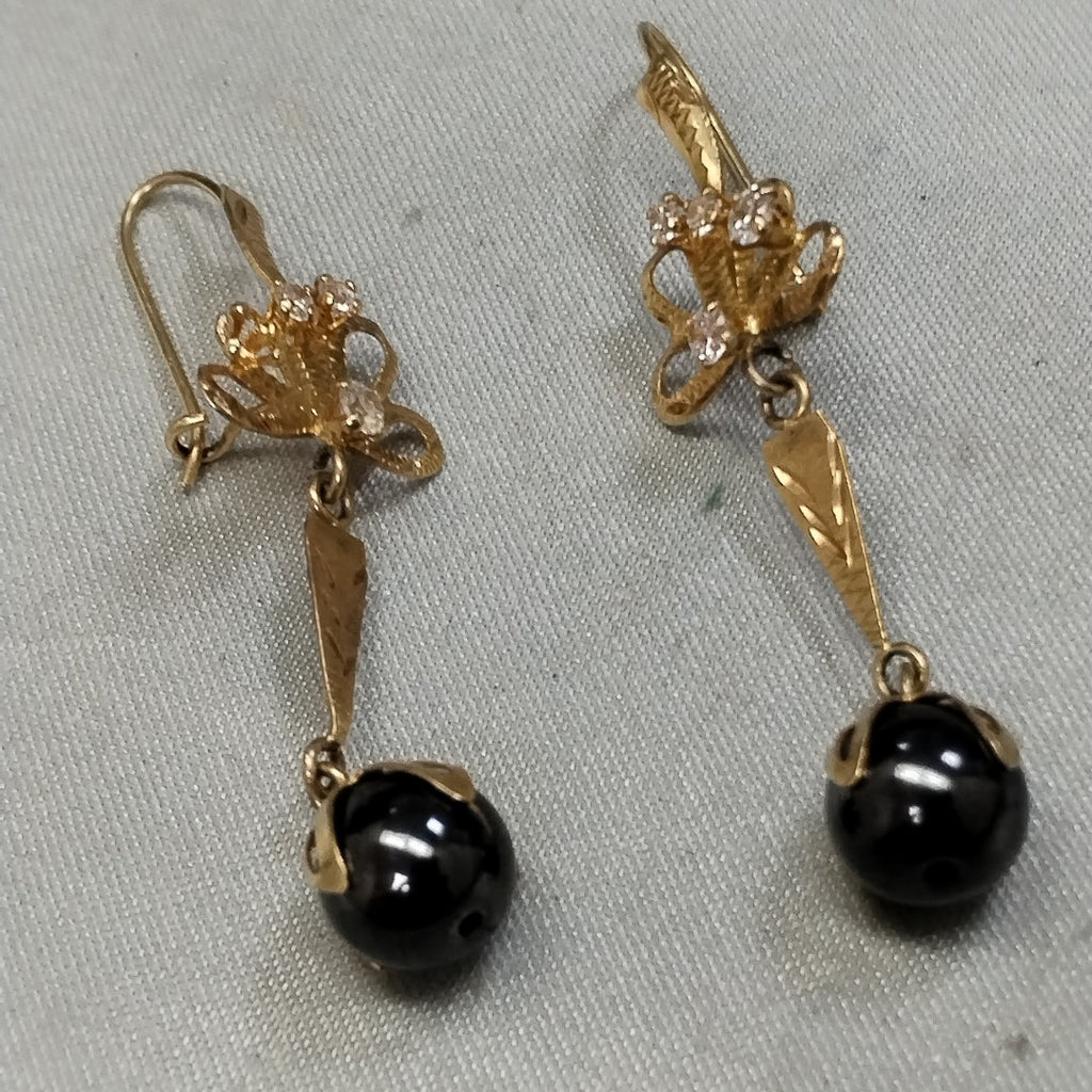 ARETES PAR ORO 10 K 4,90 GRMS (SEMINUEVO)