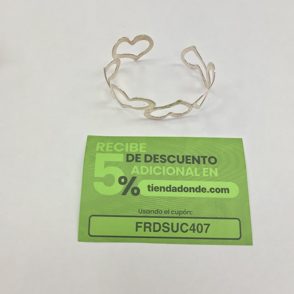 PULSERA RIGIDA PLATA 12.6 GRMS (SEMINUEVO)