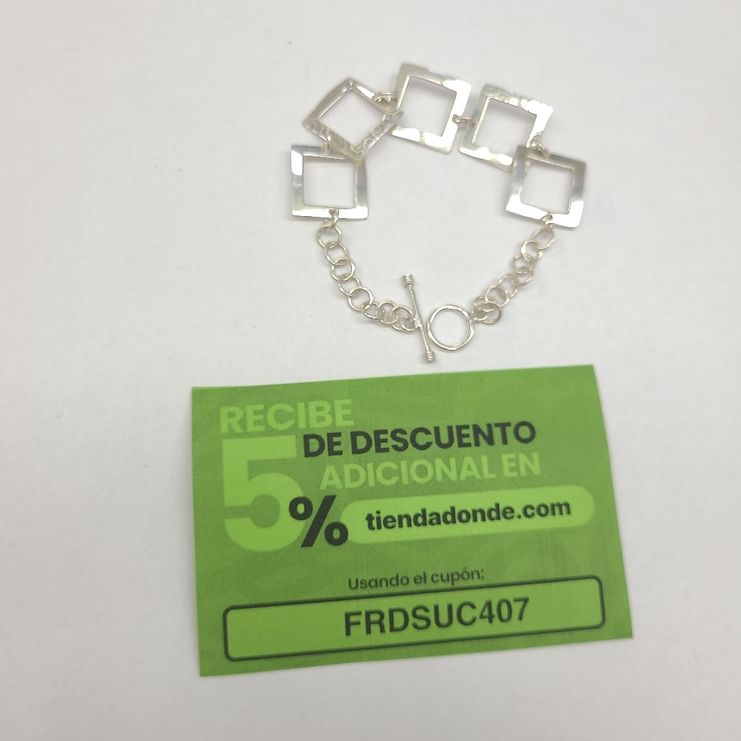 PULSERA PLATA 9.7 GRMS (SEMINUEVO)