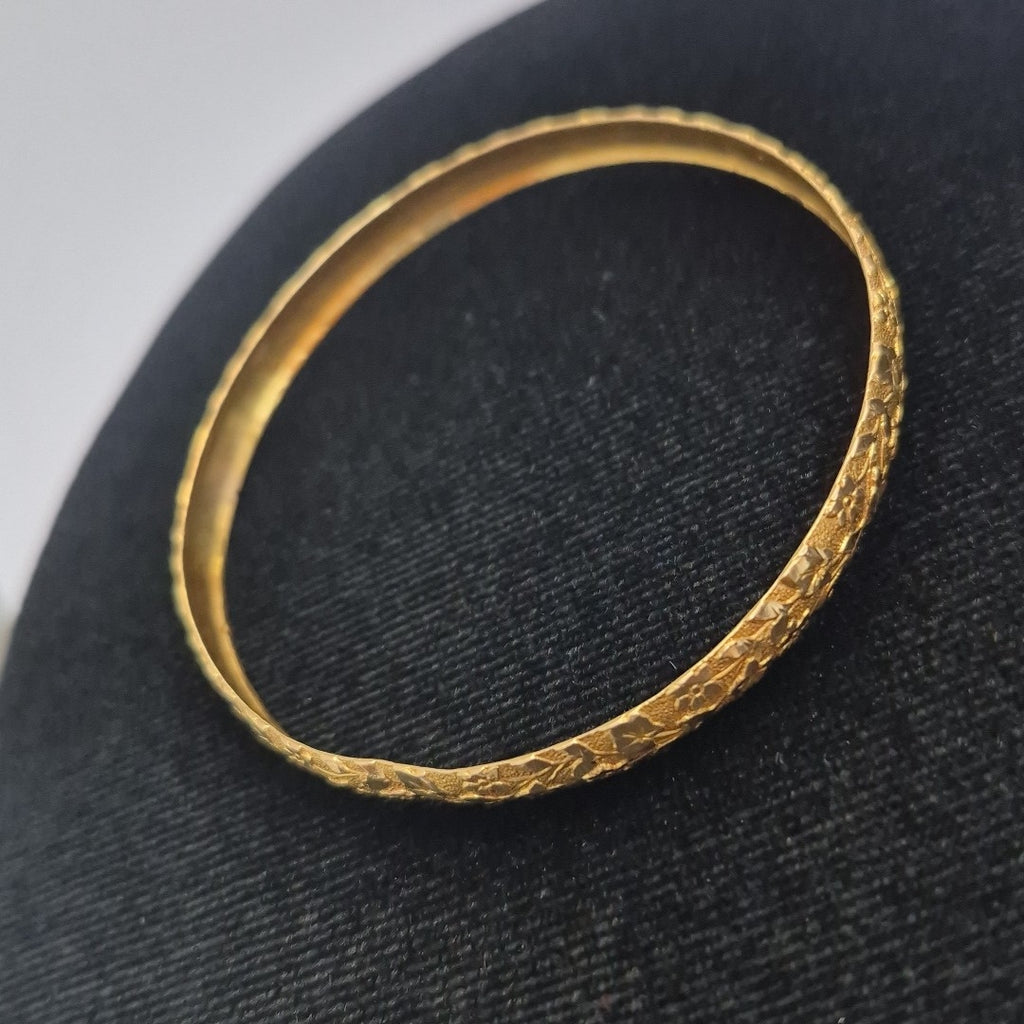 PULSERA RIGIDA ORO 18 K 7.6 GRMS (SEMINUEVO)