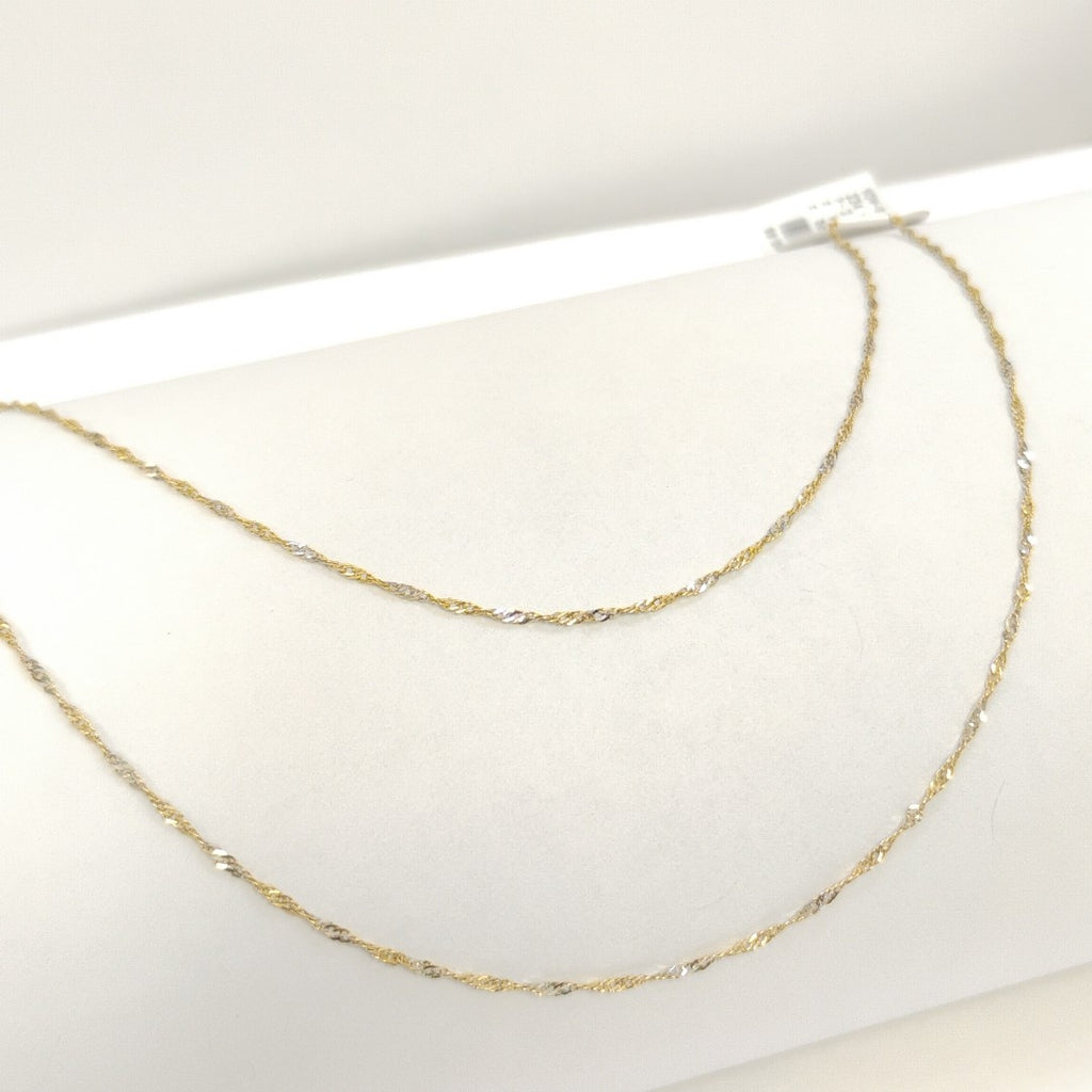 CADENA ORO, RODIADO 14 K 0.7 GRMS (SEMINUEVO)