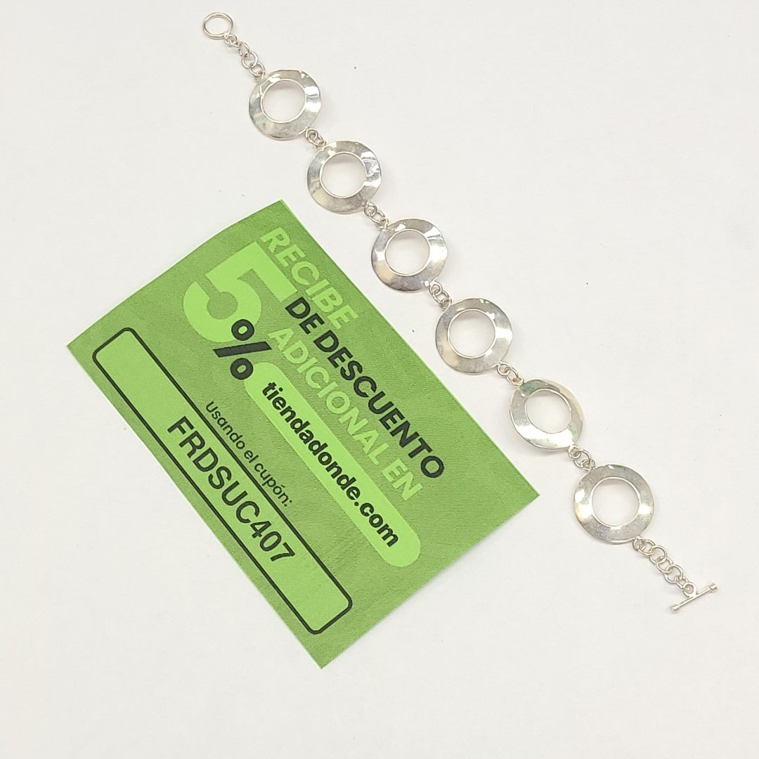 PULSERA PLATA 5.6 GRMS (SEMINUEVO)