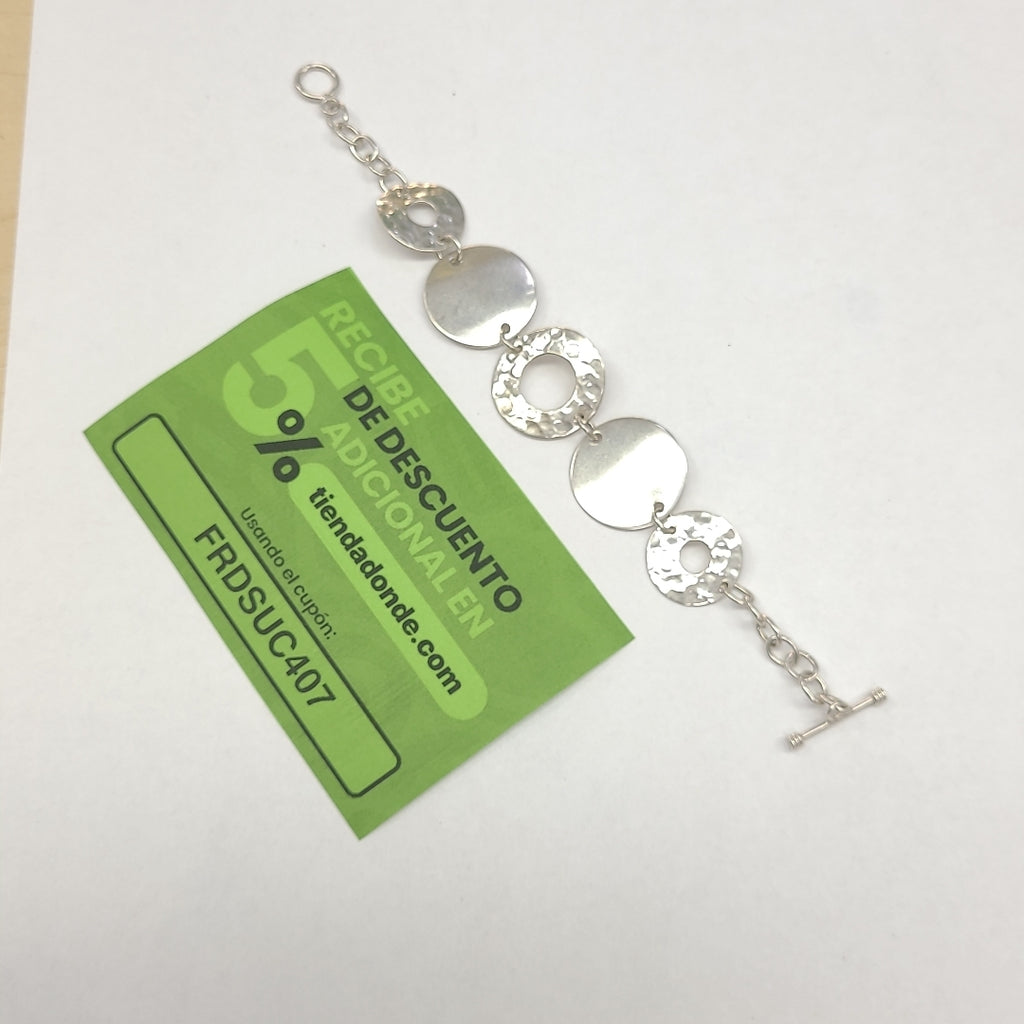 PULSERA PLATA 12.8 GRMS (SEMINUEVO)