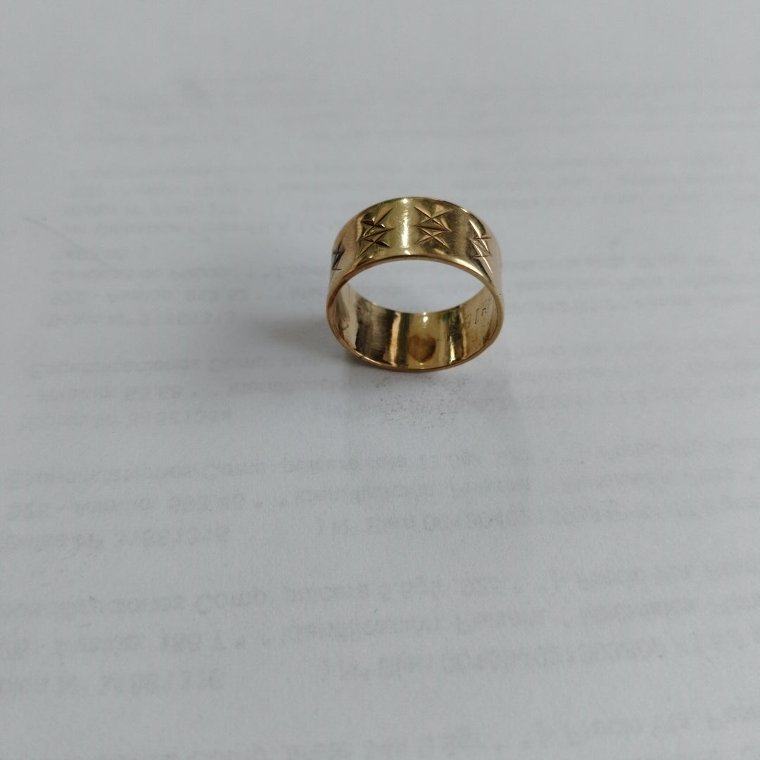 ANILLO ORO 14 K 6.4 GRMS (SEMINUEVO)