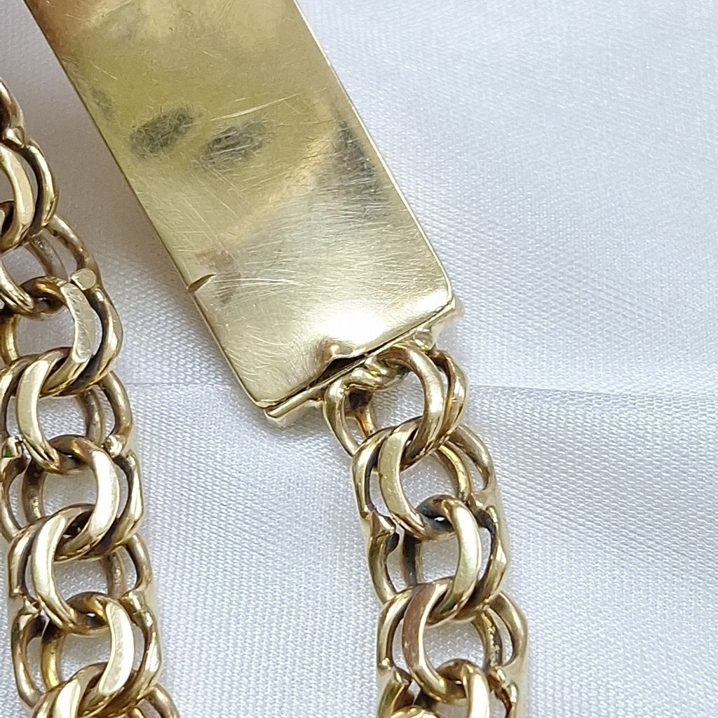 ESCLAVA ORO 10 K 28,80 GRMS (SEMINUEVO)