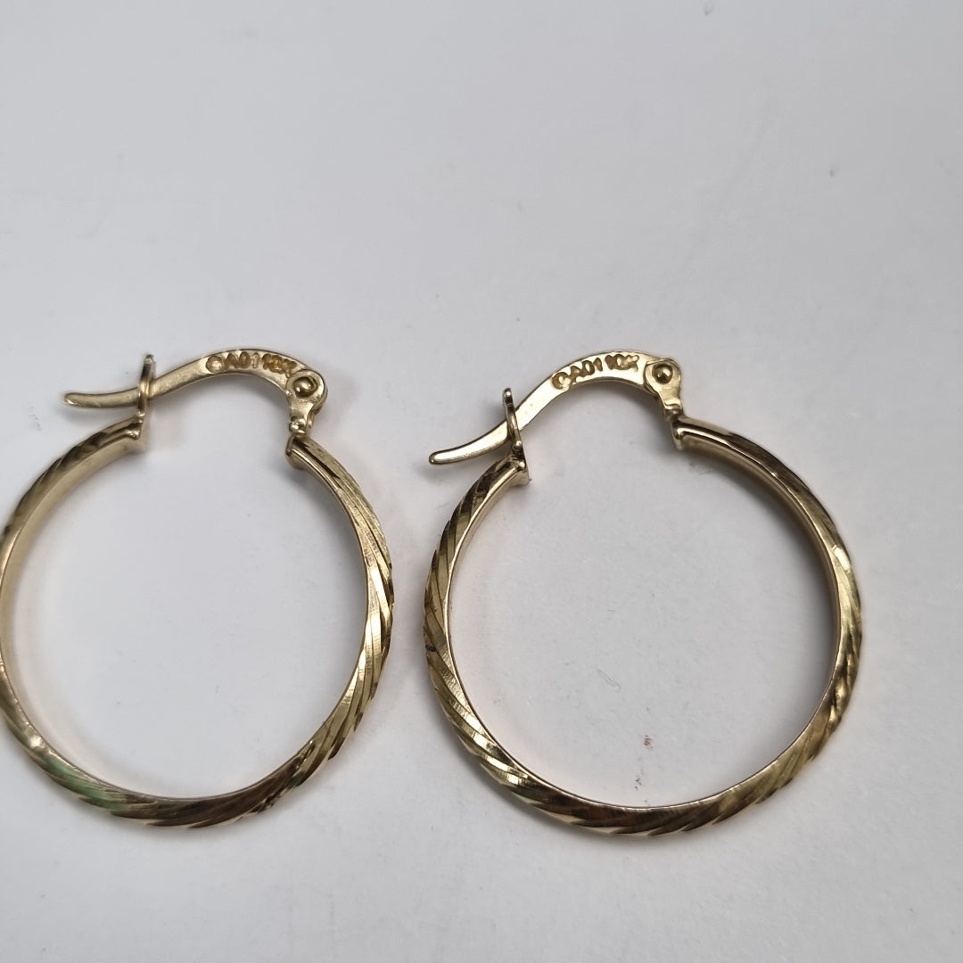 ARRACADAS PAR ORO 10 K 1.3 GRMS (SEMINUEVO)