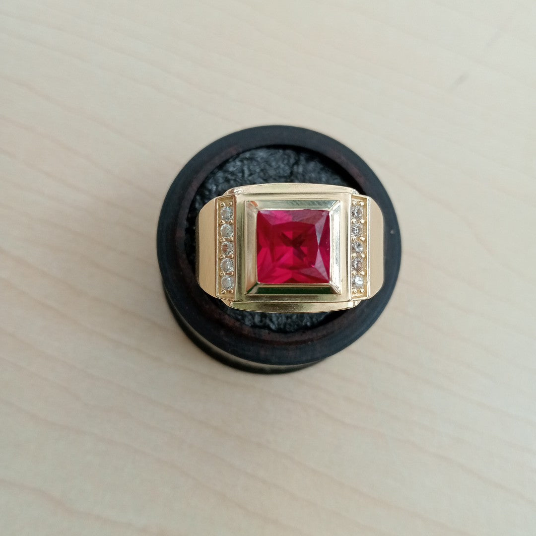 ANILLOS CABALLERO ORO 10K 5.9 (NUEVO)