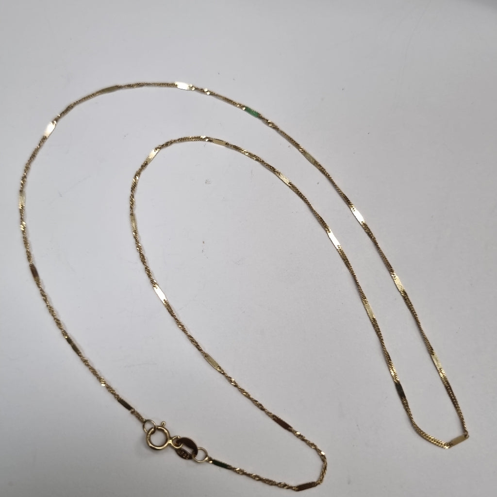 CADENA ORO 14 K 1.3 GRMS (SEMINUEVO)
